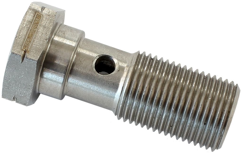 Aeroflow Performance 20mm Length Aeroflow Stainless Steel Banjo Bolt M10 x 1.0mm AF301-03 SR