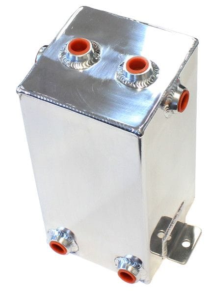 Aeroflow Performance 4L capacity, 5" L x 5" W x 10.5", Polished finish Aeroflow Universal Fabricated Alloy Tank AF77-1013 SR