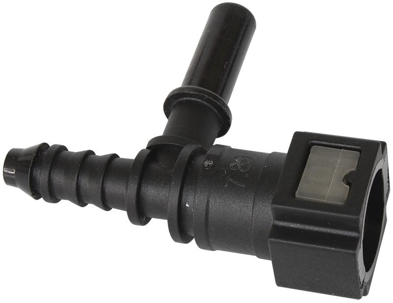 Aeroflow Performance 5/16" Male Barb To 5/16" EFI Push-On Barb With 5/16" EFI Push-On Barb Aeroflow Straight Push On EFI Fitting AF49-7003 SR