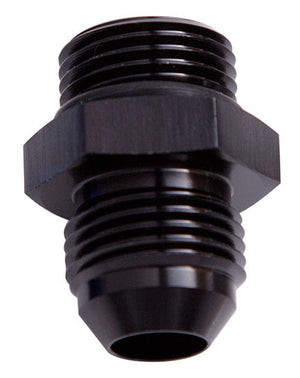 Aeroflow ORB to AN Straight Male Flare Adapter AF920-10-08BLK