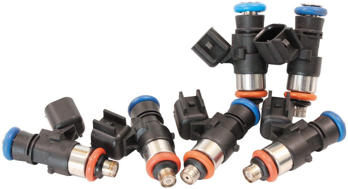 Aeroflow Performance 850 cc/min (81 lb/hr) @ 3 bar (43.5 psi) Aeroflow Aeroflow 850cc EV14 Short USCAR Fuel Injector, Set of 6 AF49-1925-6 SR