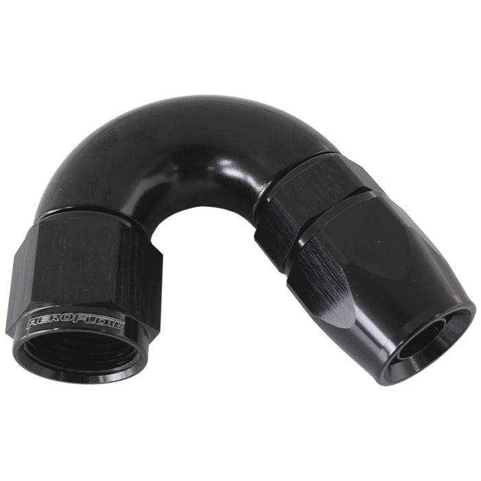 Aeroflow Performance Aeroflow 570 Series PTFE 150° Hose End AF575. Suits 200 & 250 Series Hose SR