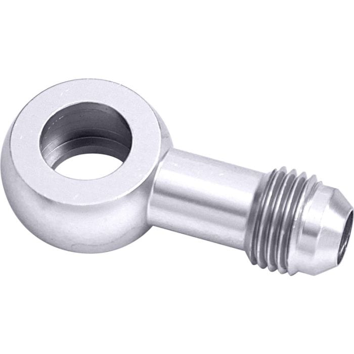 Aeroflow Performance Aeroflow Alloy AN Banjo Fitting 8mm to -3AN AF717 SR
