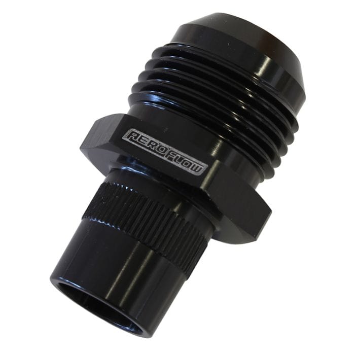 Aeroflow Performance Aeroflow Breather Adapters -10AN
Press in for Nissan Valve Covers with non-threaded hole, SR