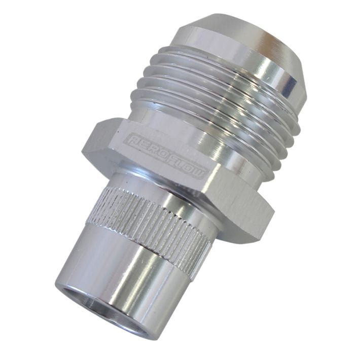 Aeroflow Performance Aeroflow Breather Adapters -10AN
Press in for Nissan Valve Covers with non-threaded hole, SR