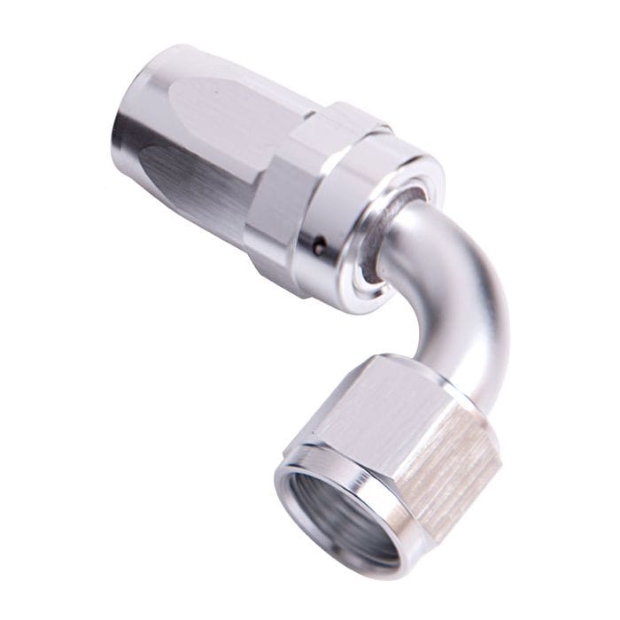 Aeroflow Performance Aeroflow Fittings 100 Series Taper 90° Swivel Hose End AF103 SR