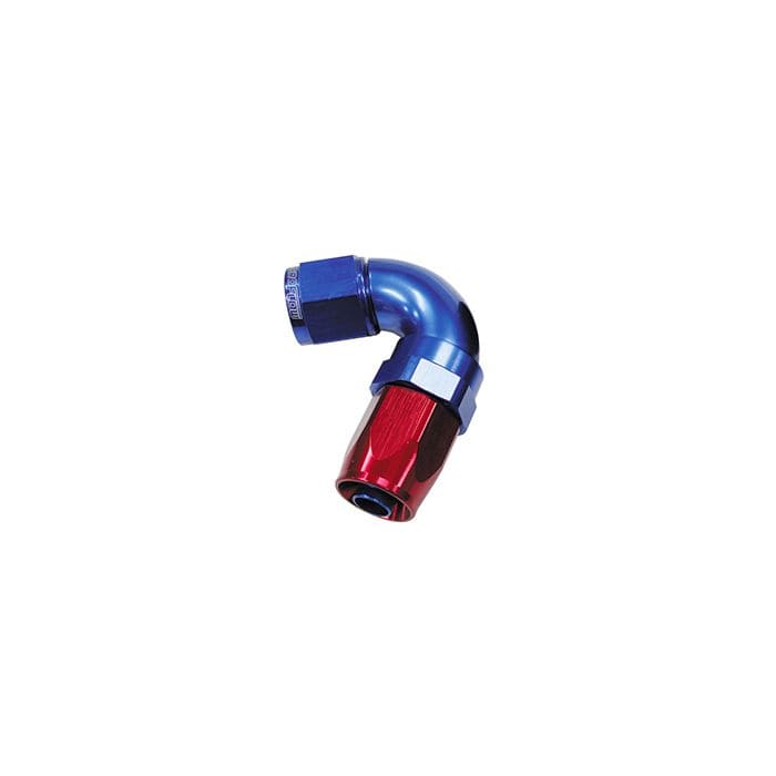 Aeroflow Performance Aeroflow Fittings 150 Series Taper One-Piece Full Flow Swivel 120° Hose End AF154 SR