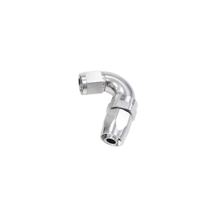 Aeroflow Performance Aeroflow Fittings 150 Series Taper One-Piece Full Flow Swivel 120° Hose End AF154 SR