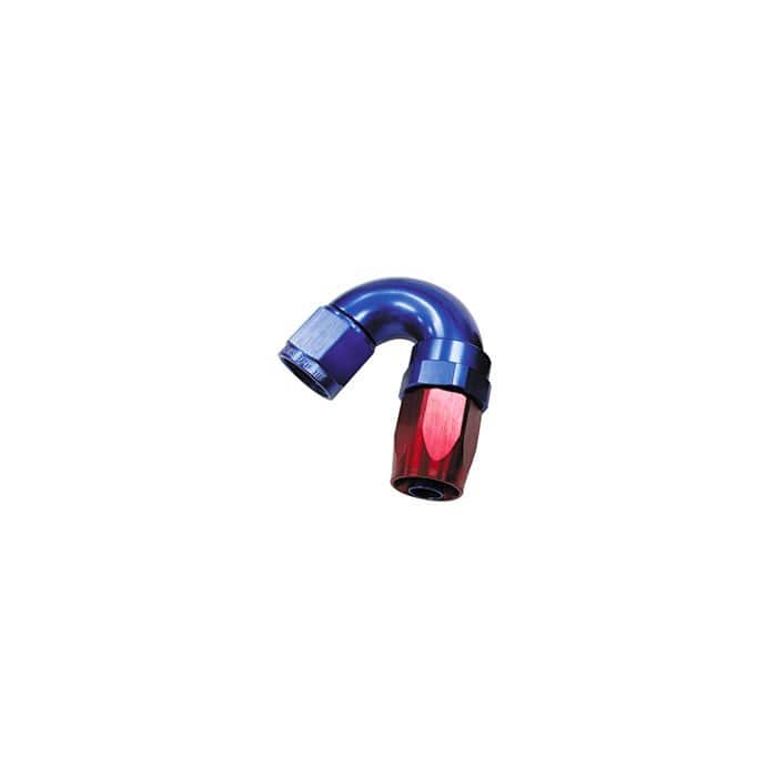 Aeroflow Performance Aeroflow Fittings 150 Series Taper One-Piece Full Flow Swivel 150° Hose End AF155 SR