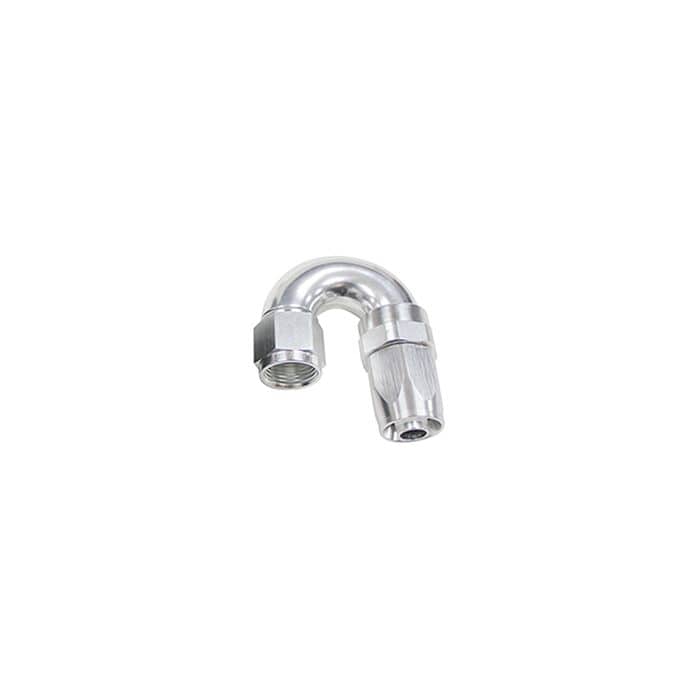 Aeroflow Performance Aeroflow Fittings 150 Series Taper One-Piece Full Flow Swivel 180° Hose End AF159 SR