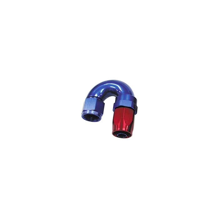 Aeroflow Performance Aeroflow Fittings 150 Series Taper One-Piece Full Flow Swivel 180° Hose End AF159 SR