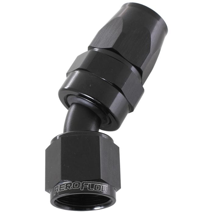 Aeroflow Performance Aeroflow Fittings 200 Series PTFE 30° Hose End AF207 SR