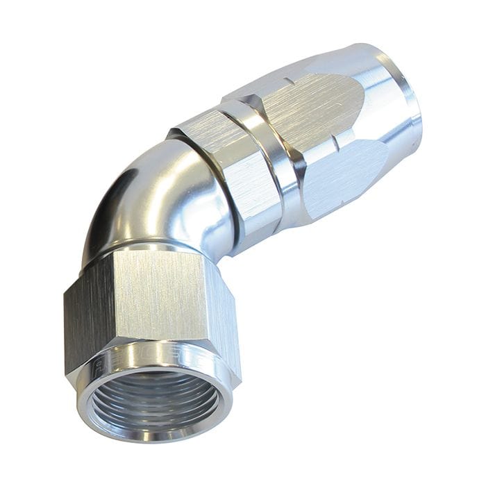 Aeroflow Performance Aeroflow Fittings 550 Series Cutter One-Piece Full Flow Swivel 60° Hose End AF558 SR