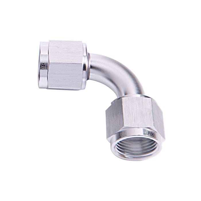 Aeroflow Performance Aeroflow Fittings 90° Female Swivel Coupler AF133 SR