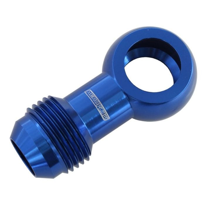 Aeroflow Performance Aeroflow Fittings Alloy AN Banjo Fitting 18mm SR