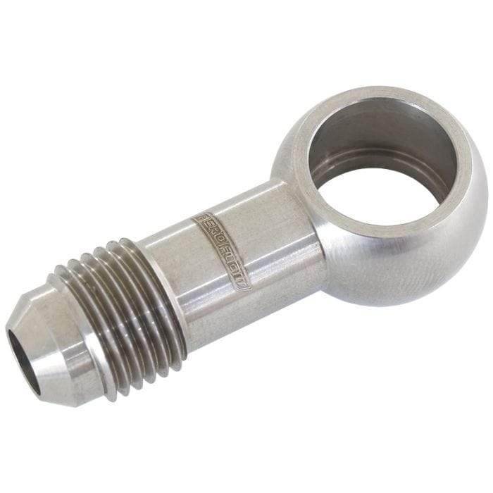 Aeroflow Performance Aeroflow Fittings Alloy & Stainless AN Banjo Fittings 14mm SR