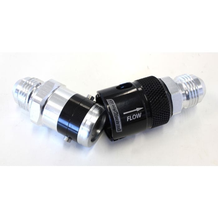 Aeroflow Performance Aeroflow Fittings Aluminium Quick Release Fitting Viton/EPDM/Buna Seals SR