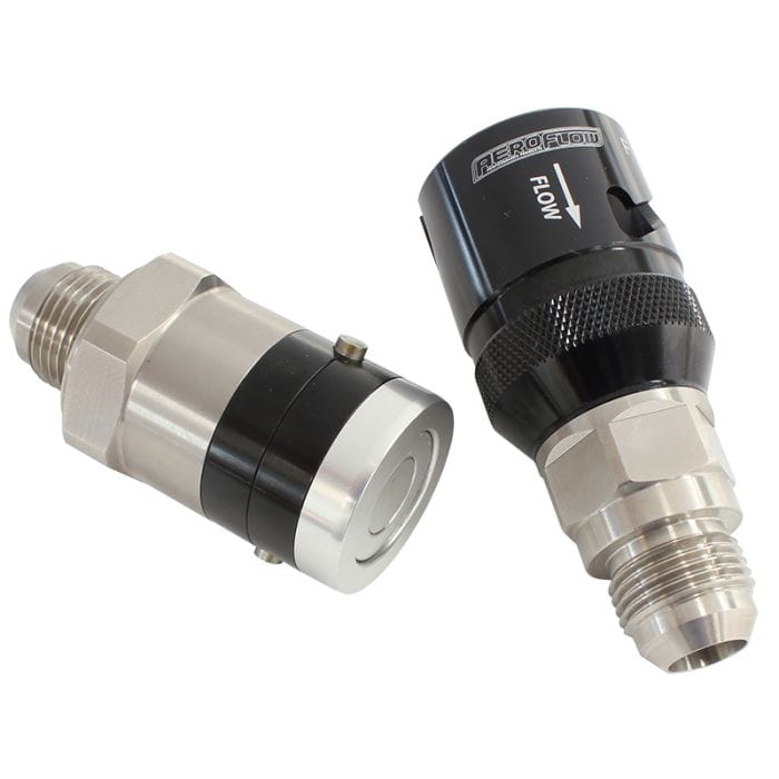 Aeroflow Performance Aeroflow Fittings Aluminium Quick Release Fitting Viton/EPDM/Buna Seals SR