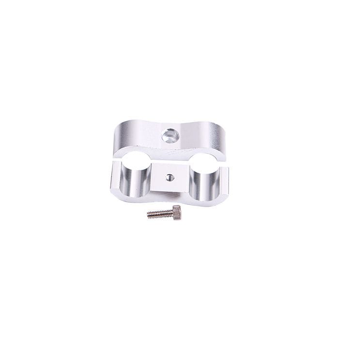 Aeroflow Performance Aeroflow Fittings Billet Aluminium Dual Hose Separators AF156 SR