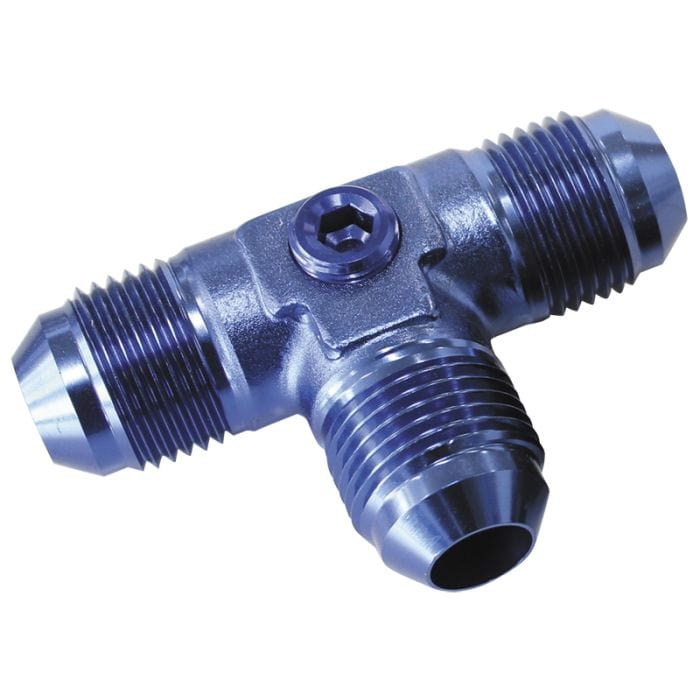 Aeroflow Performance Aeroflow Fittings Flare AN Tee with 1/8" NPT Ports AF824 SR