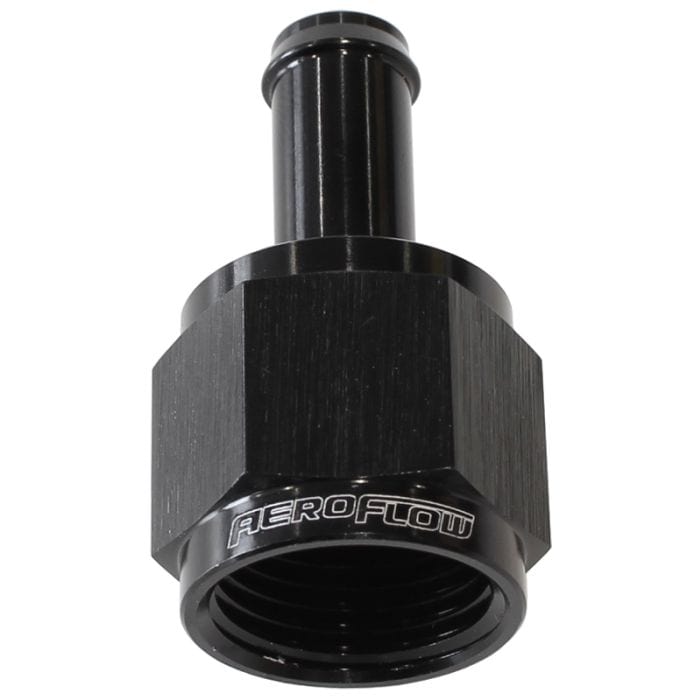 Aeroflow Performance Aeroflow Fittings Straight Hose Barb AF411 to - Female - Mulitple Sizes SR