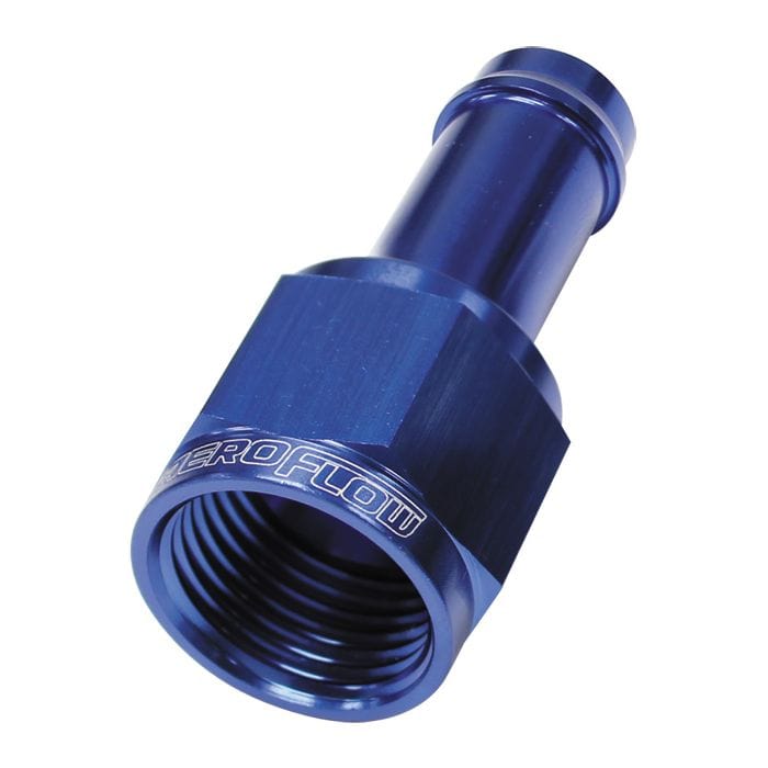 Aeroflow Performance Aeroflow Fittings Straight Hose Barb AF411 to - Female - Mulitple Sizes SR