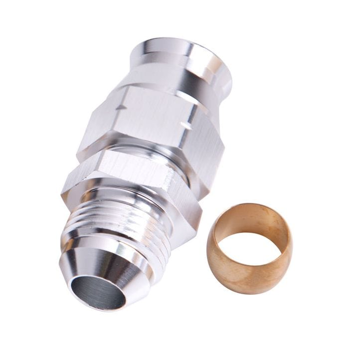 Aeroflow Performance Aeroflow Fittings Tube to Male AN Adapter AF108 SR