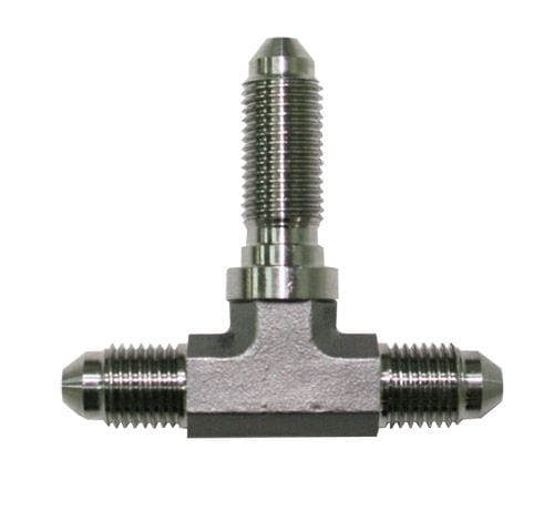 Aeroflow Performance Aeroflow Stainless Steel Tee Bulkhead -3AN AF324-03 SR