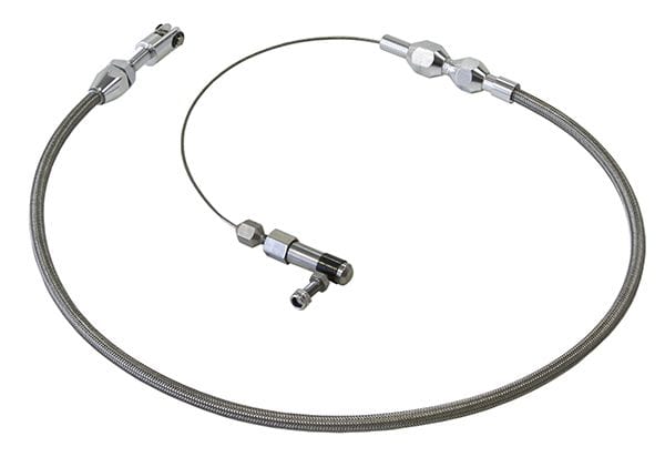 Aeroflow Performance Aeroflow THROTTLE CABLE Stainless Steel Throttle Cable - 60" Length AF42-1103 SR