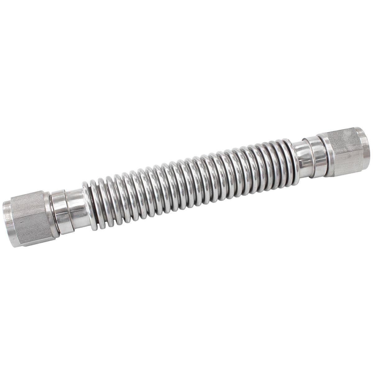 Aeroflow Performance Aeroflow Turbo Accessories AF463-35 Flexible Turbo Drain Hose - Stainless Steel -10AN, 6" OAL (150mm) SR