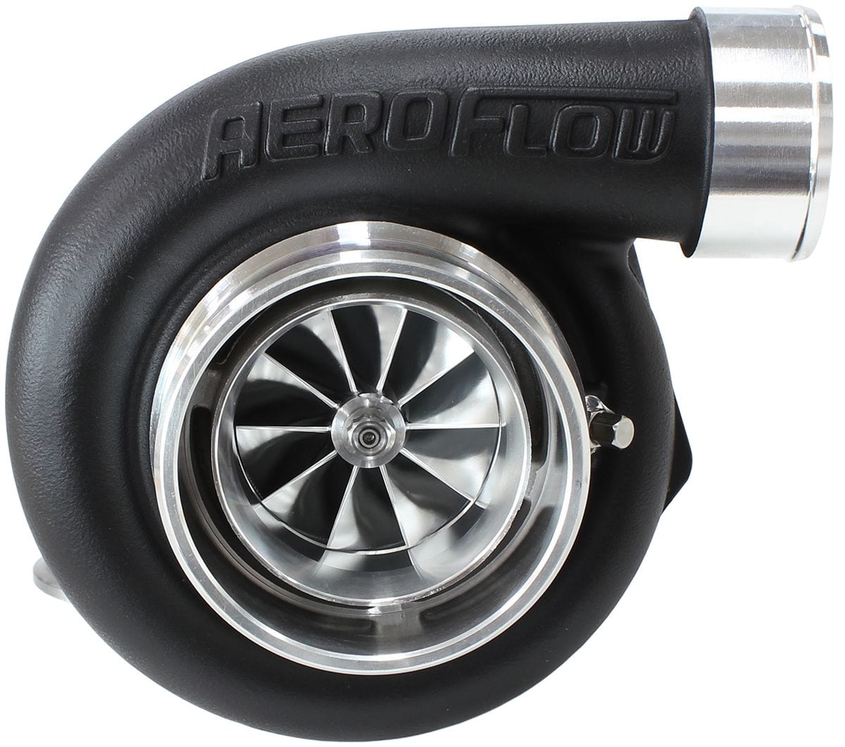 Aeroflow Performance AF8005-3027BLK - BOOSTED 6762 1.21 VBAND FLANGE AF8005-3027BLK - BOOSTED 6762 1.21 VBAND FLANGE SR