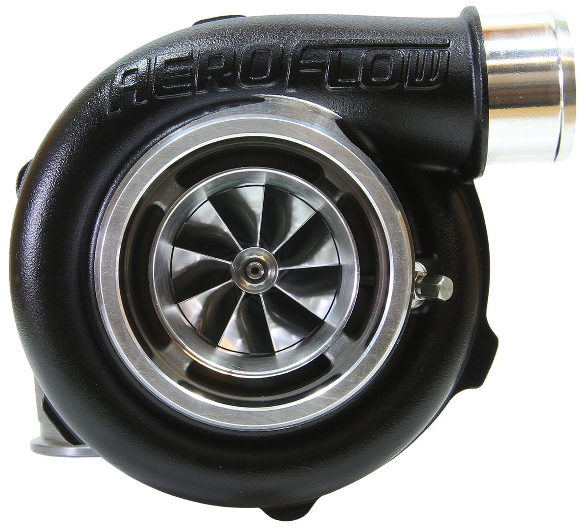 Aeroflow Performance AF8005-3034BLK - BOOSTED 5855 1.01 VBAND FLANGE AF8005-3034BLK - BOOSTED 5855 1.01 VBAND FLANGE SR