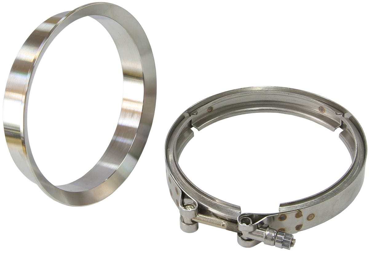 Aeroflow Performance AF8080-1005 - 4.99" 304 SS BOOSTED VBAND KIT AF8080-1005 - 4.99" 304 SS BOOSTED VBAND KIT SR
