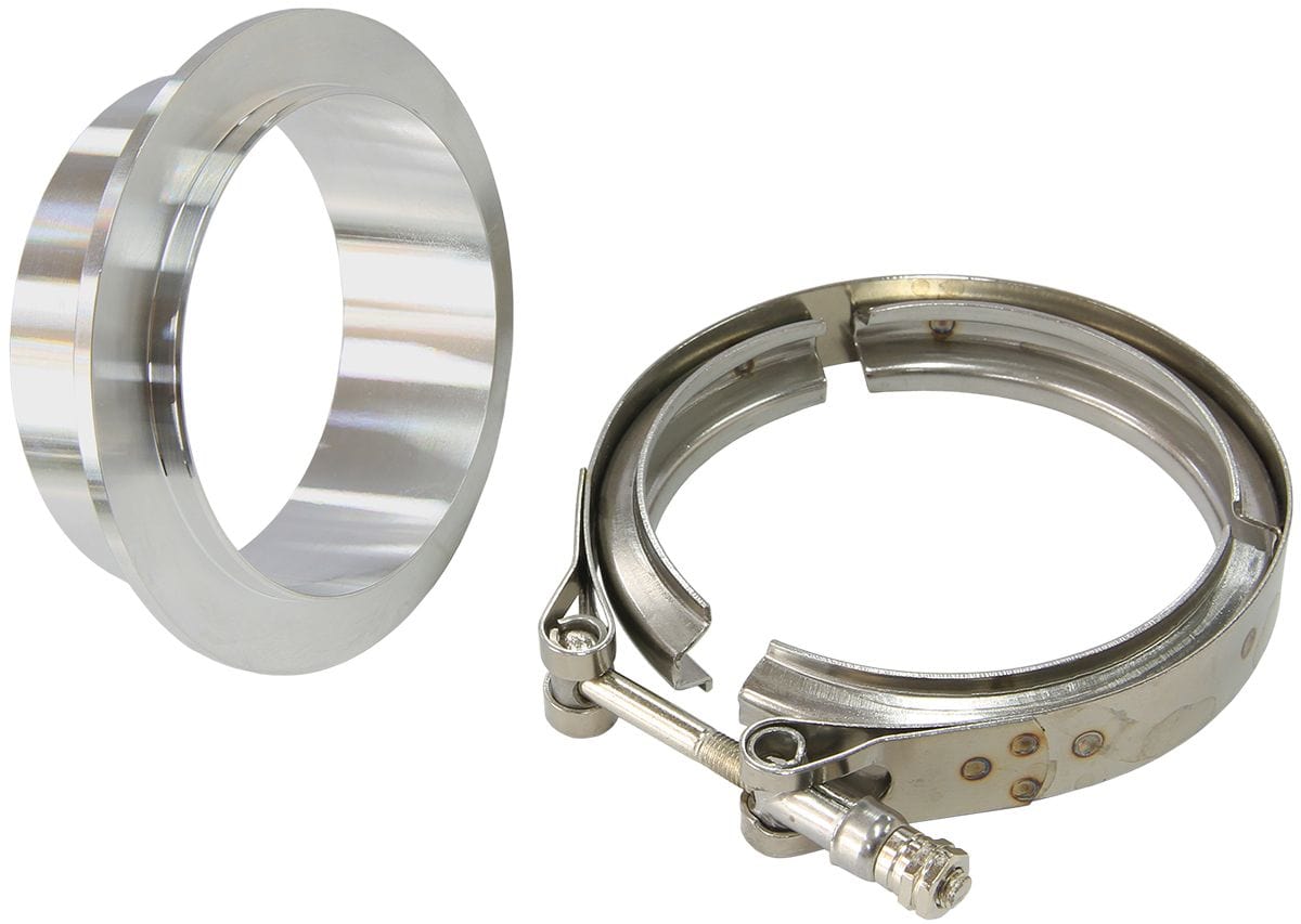 Aeroflow Performance AF8080-1006 - 3.14" ALLOY BOOSTED V-BAND KIT AF8080-1006 - 3.14" ALLOY BOOSTED V-BAND KIT SR