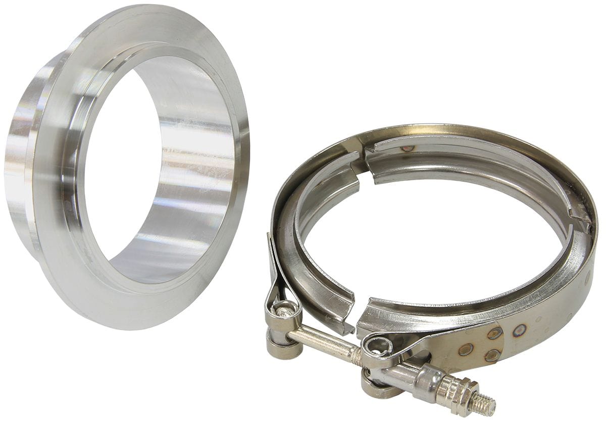 Aeroflow Performance AF8080-1007 - 2.91" ALLOY BOOSTED V-BAND KIT AF8080-1007 - 2.91" ALLOY BOOSTED V-BAND KIT SR