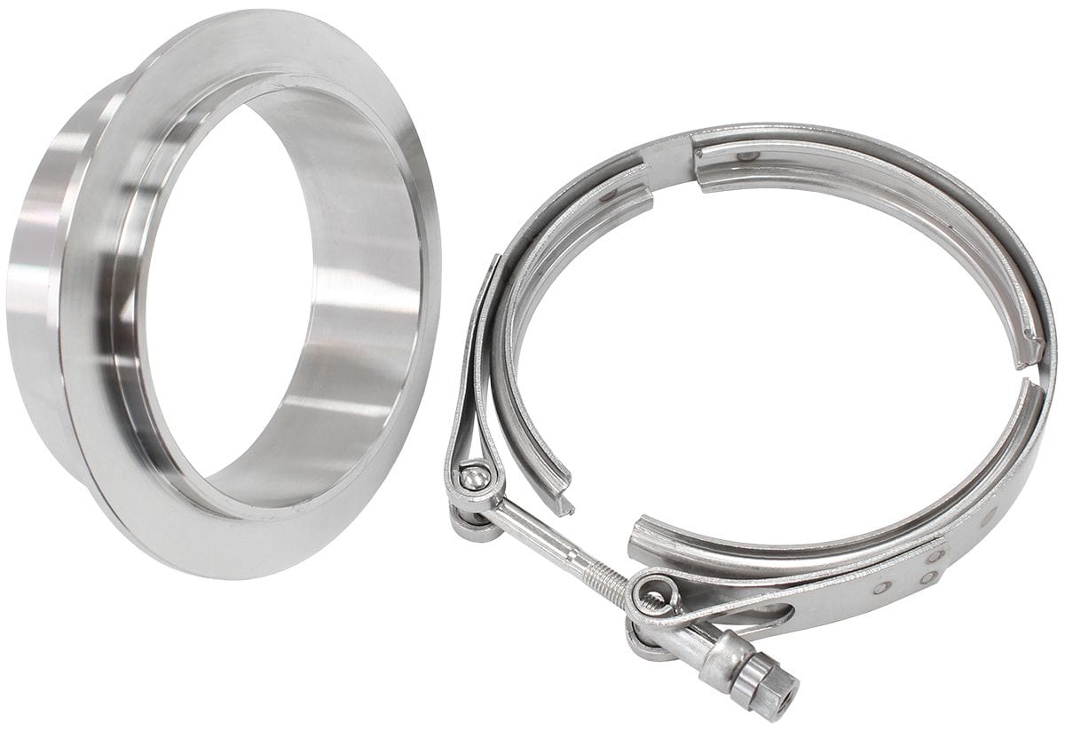 Aeroflow Performance AF8080-1027 - 3.34" SS TO BOOSTED V-BAND KIT AF8080-1027 - 3.34" SS TO BOOSTED V-BAND KIT SR