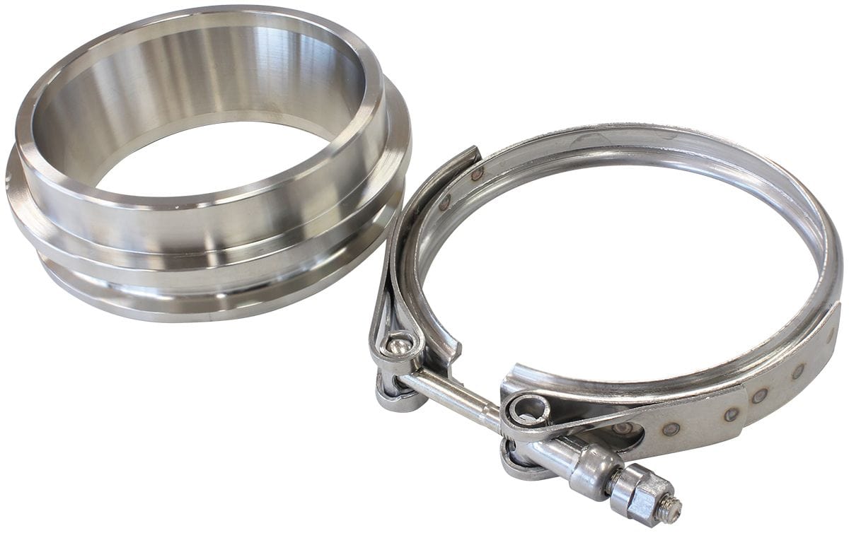 Aeroflow Performance AF8080-1028 - 3.12" SS 304 BOOSTED VBAND KIT AF8080-1028 - 3.12" SS 304 BOOSTED VBAND KIT SR