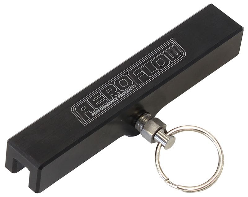 Aeroflow Performance Black Anodised (Cut To Length) Aeroflow Billet Throttle Stop AF3500-1013BLK SR