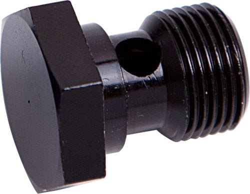 Aeroflow Performance Black Finish Aeroflow Alloy Banjo Bolt M14 x 1.5 AF725-06BLK SR