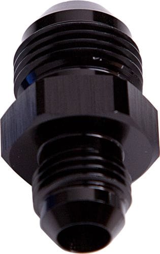 Aeroflow Performance Black Finish Aeroflow Male Flare Reducer -20AN to -16AN AF815-20-16BLK SR
