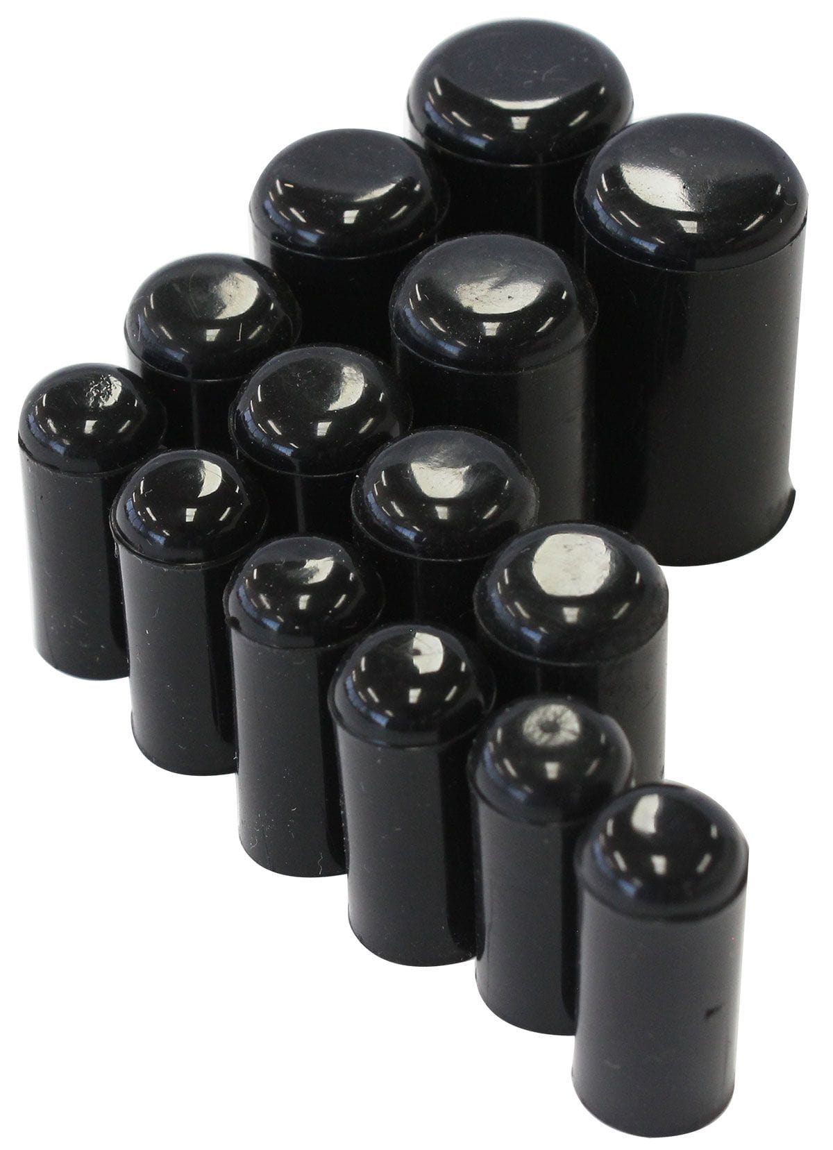 Aeroflow Performance Black Finish Aeroflow Metric Vacuum Blank Off Plug Kit (16 piece) AF9290-016-01 SR