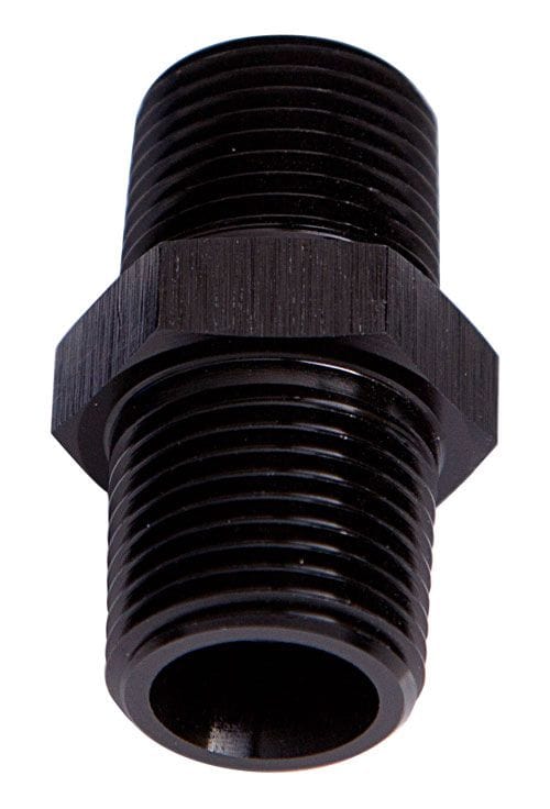 Aeroflow Performance Black Finish Aeroflow NPT Male Coupler 3/4" AF911-12BLK SR