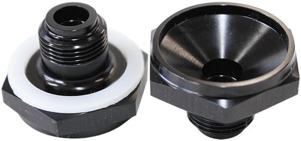 Aeroflow Performance Black finish Aeroflow Power Valve Blank Plug AF699-00BLK SR