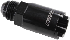 Aeroflow Push-On EFI Fitting -8AN with 1/2" Push-On AF808-04BLK