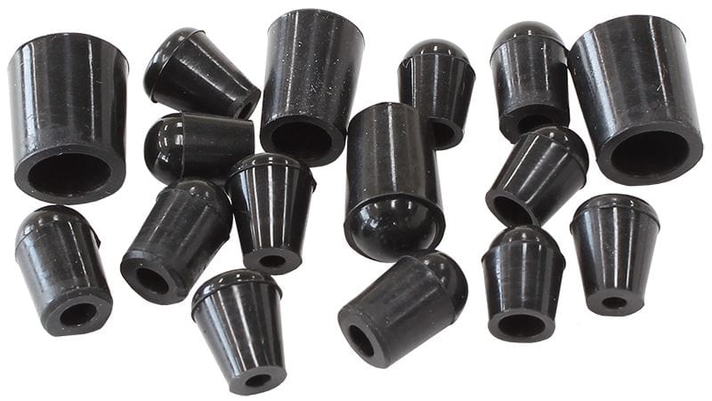 Aeroflow Performance Black Finish Aeroflow Vacuum Blank Off Plug Kit (16 piece) AF9291-016-01 SR
