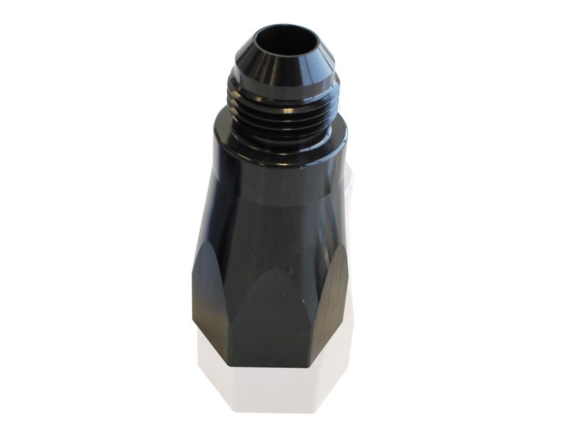 Aeroflow Performance Black Finish. Male to Female AN Outlets Aeroflow Adjustable Check Valve -6AN AF613-06BLK SR