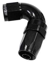 Aeroflow Performance Black Finish. Suit 100 & 450 Series Hose Aeroflow 150 Series Taper One-Piece Full Flow Swivel 120° Hose End -16AN AF154-16BLK SR