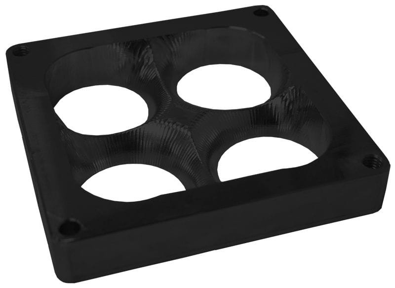 Aeroflow Performance Black Finish. Suit 4500 Style Flange Aeroflow 1" Tapered High Velocity Carburettor Spacer AF64-2045BLK SR