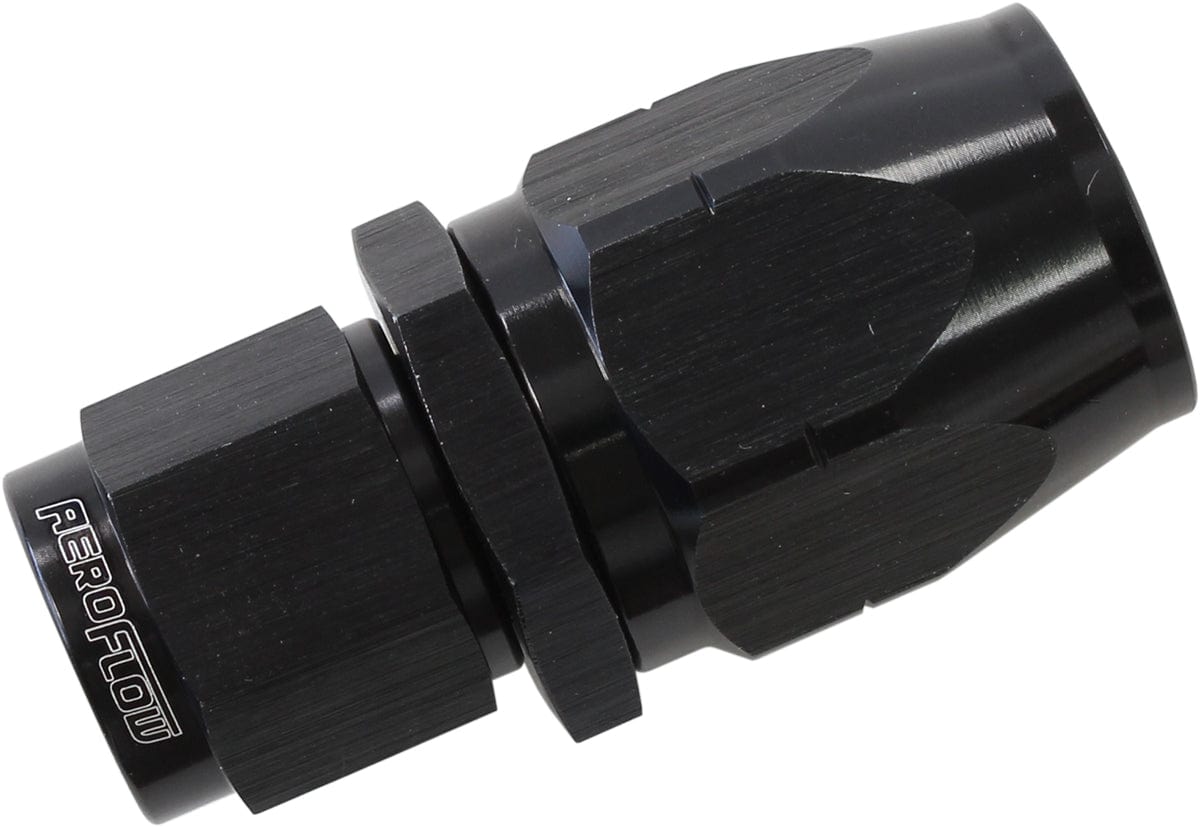 Aeroflow Performance Black Finish. Suits 100 & 450 Series Hose Aeroflow 550 Series Cutter Style One Piece Straight Stepped Hose End -6AN to -8 Hose AF50 SR