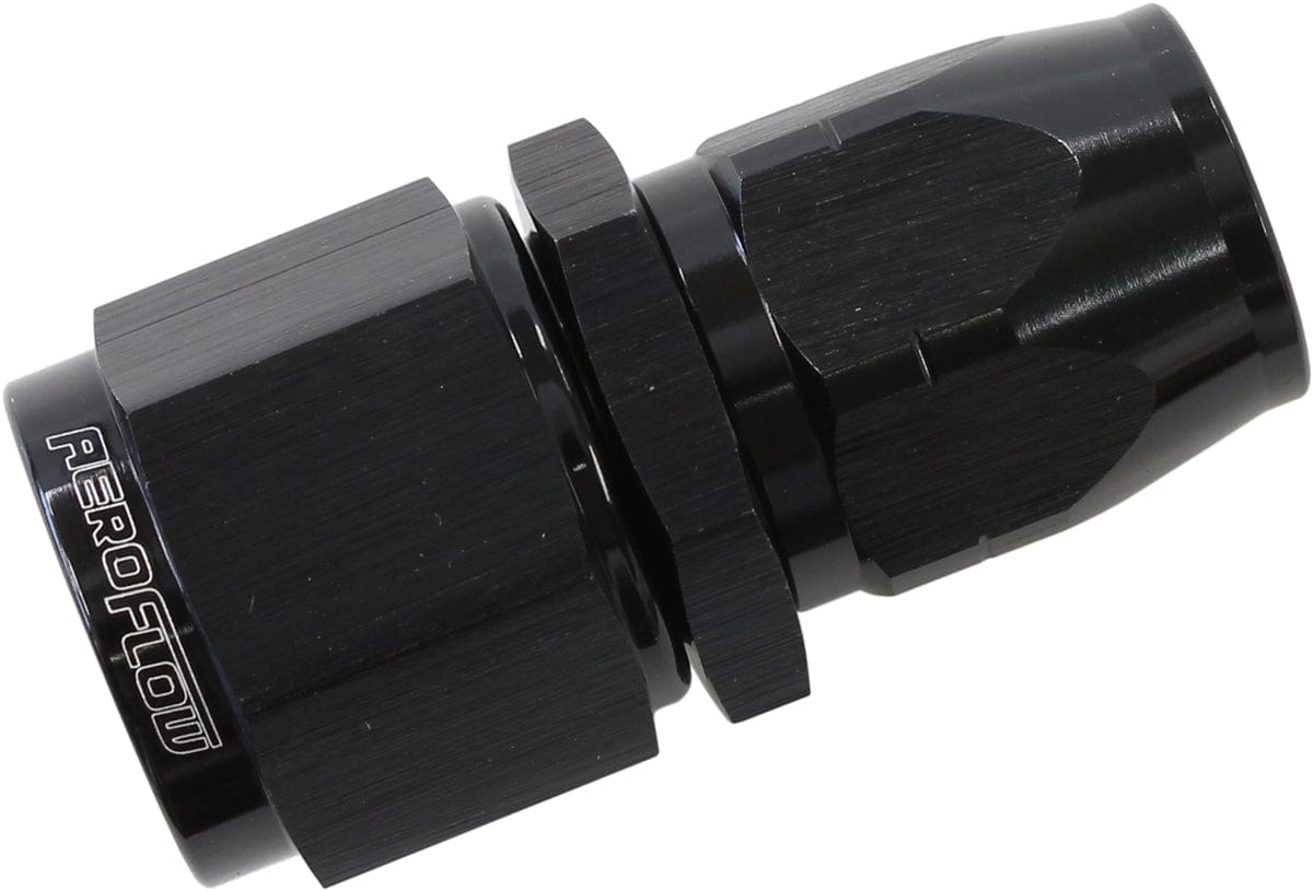 Aeroflow Performance Black Finish. Suits 100 & 450 Series Hose Aeroflow 550 Series Cutter Style One Piece Straight Stepped Hose End -8AN to -6 Hose AF50 SR